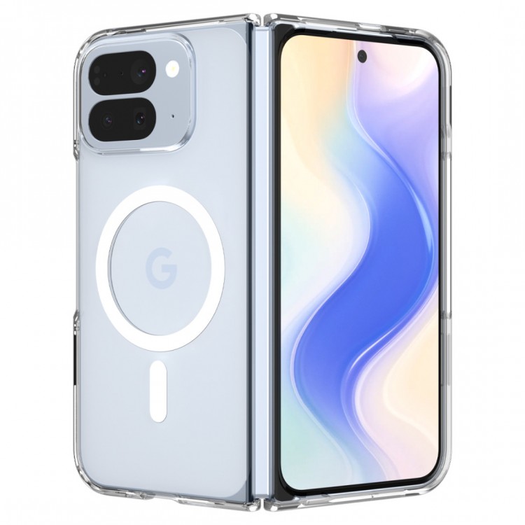 Θήκη Spigen SGP ULTRA HYBRID MagSafe για GOOGLE PIXEL 10 Pro Fold 2025 - ΔΙΑΦΑΝΟ / ΛΕΥΚΟ - ACS09742
