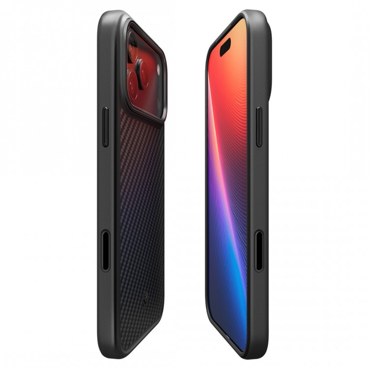 Θήκη Spigen SGP ENZO ARAMID T Camera Control MagFit MagSafe για Apple iPhone 17 PRO 6.3 2025 - MATTE ΜΑΥΡΟ - ACS09958