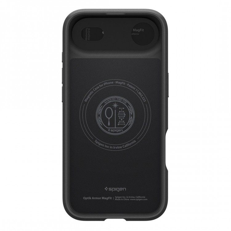 Θήκη Spigen SGP Optik Armor MAG MAGSAFE για APPLE IPHONE 17 Air 6.6 5G 2025 - ΜΑΥΡΟ - ACS09930