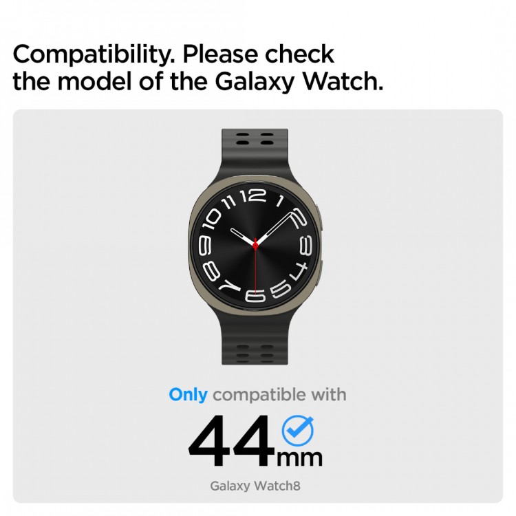 Θήκη Spigen SGP BEZEL TUNE DIVER για SAMSUNG GALAXY WATCH 8 (44 MM) - ΑΣΗΜΙ - ACS10009
