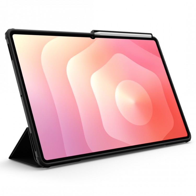 Θήκη Spigen SGP ULTRA HYBRID PRO FOLIO για SAMSUNG GALAXY TAB S11 Ultra 14.6 X930 / X936B BLACK με Υποδοχή Στυλό - ΜΑΥΡΟ - ACS10219