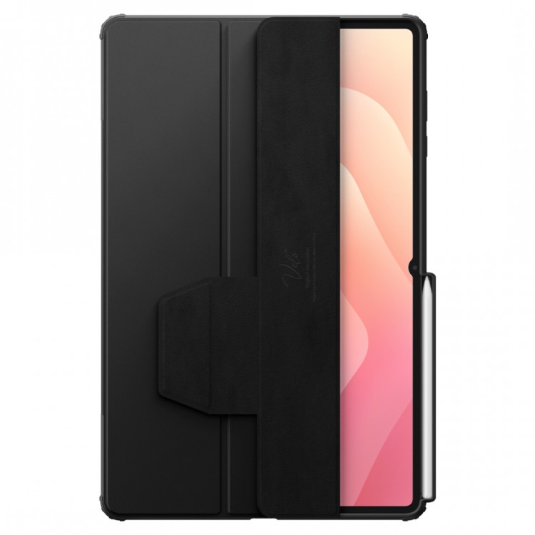Θήκη Spigen SGP ULTRA HYBRID PRO FOLIO για SAMSUNG GALAXY TAB S11 Ultra 14.6 X930 / X936B BLACK με Υποδοχή Στυλό - ΜΑΥΡΟ - ACS10219