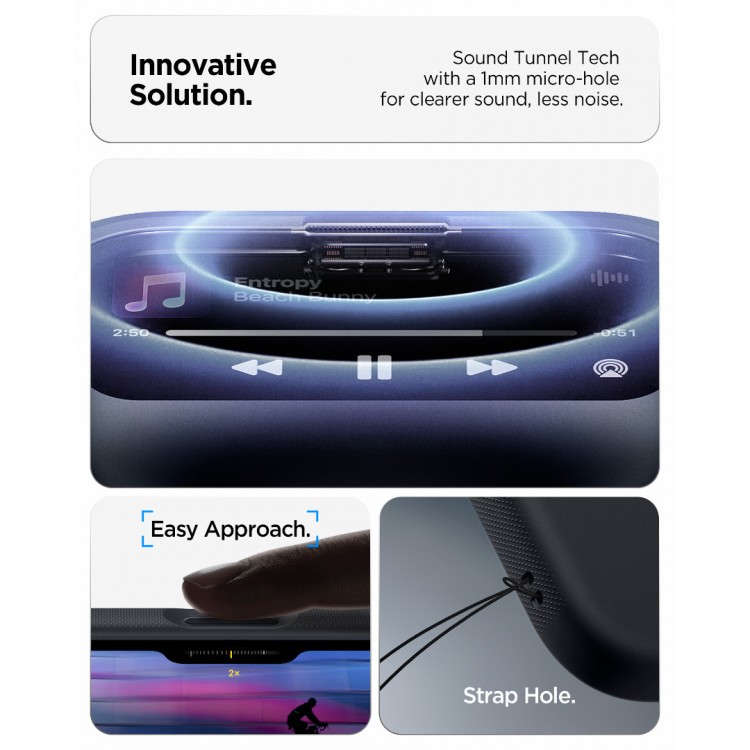 Θήκη Spigen SGP NANO POP MagSafe για Apple 17 Pro 6.3 5G 2025 - ΜΑΥΡΟ SESAME - ACS10328