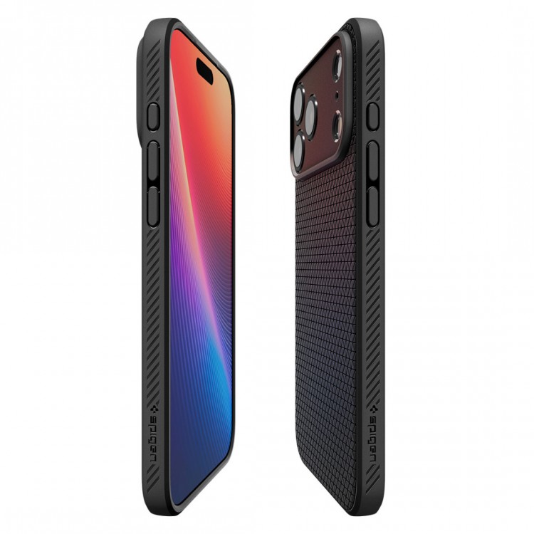 Θηκη Spigen SGP Liquid AIR για Apple iPhone 17 Pro MAX 6.9 2025 - Matte ΜΑΥΡΟ - ACS10265