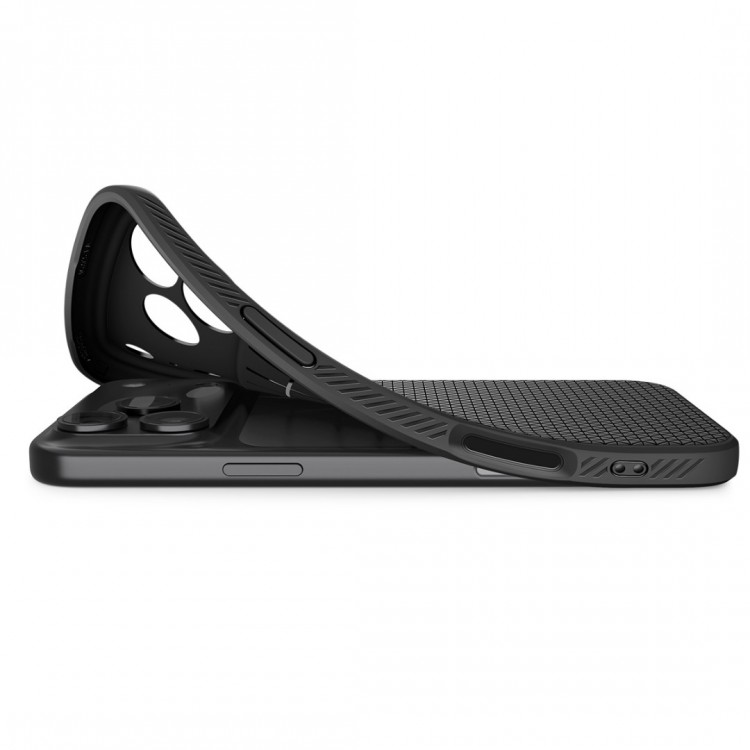 Θηκη Spigen SGP Liquid AIR για Apple iPhone 17 Pro MAX 6.9 2025 - Matte ΜΑΥΡΟ - ACS10265