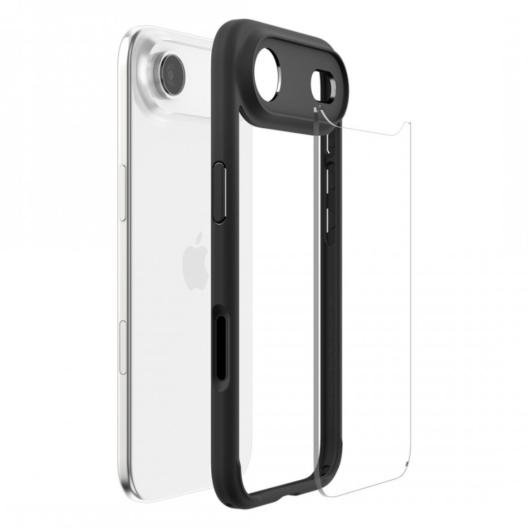 Θήκη Spigen SGP Ultra Hybrid για Apple iPhone 17 Air 6.6 2025 - ΔΙΑΦΑΝΟ ΜΑΥΡΟ - ACS10310