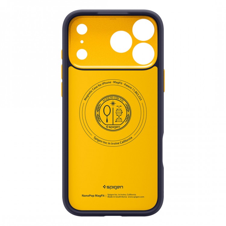Θήκη Spigen SGP NANO POP MagSafe για Apple 17 Pro 6.3 5G 2025 - Blueberry Navy ΜΠΛΕ - ACS10326