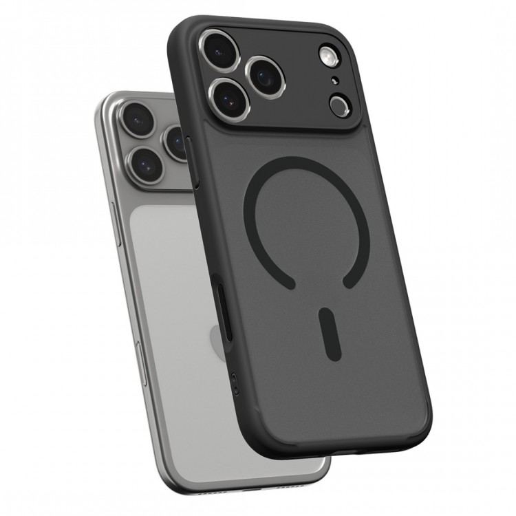 Θήκη Spigen SGP Ultra Hybrid MAGSAFE για Apple iPhone 17 PRO 6.3 5G 2025 - Frost ΜΑΥΡΟ - ACS10349