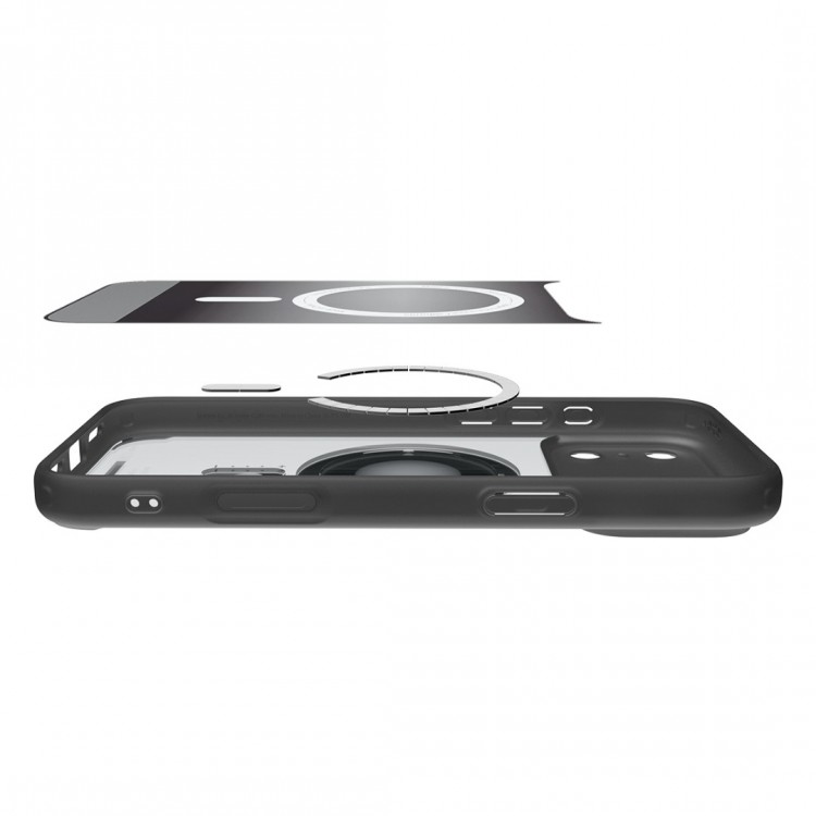 Θήκη Spigen SGP Ultra Hybrid MAGSAFE για Apple iPhone 17 PRO 6.3 5G 2025 - RETRO Classic ΜΑΥΡΟ - ACS10356