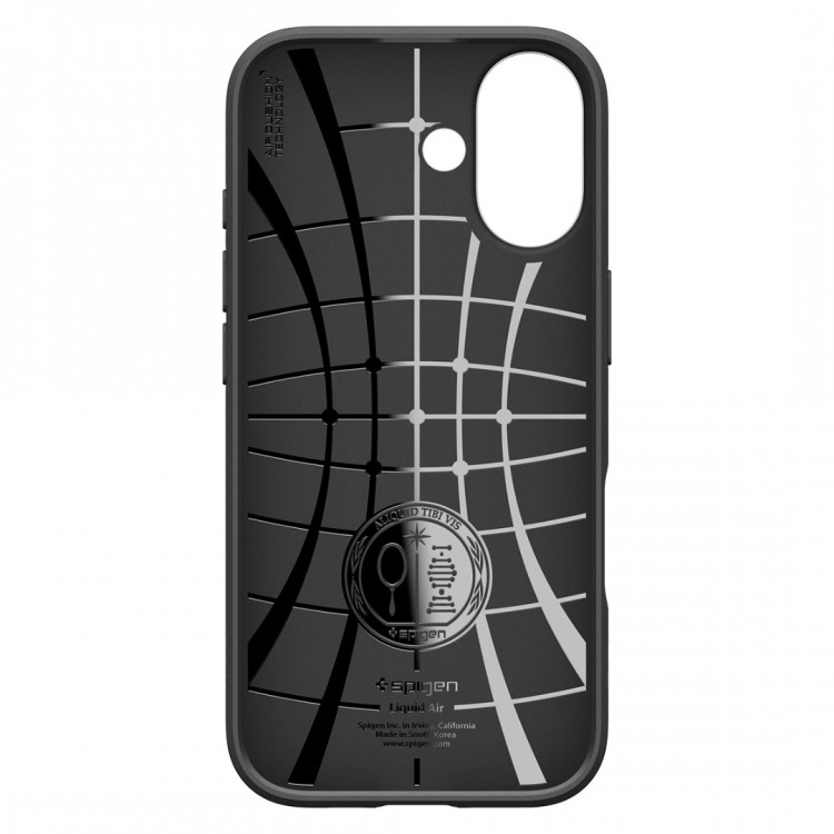 Θηκη Spigen SGP Liquid AIR για Apple iPhone 17 6.3 5G 2025 - ΜΑΥΡΟ - ACS10369
