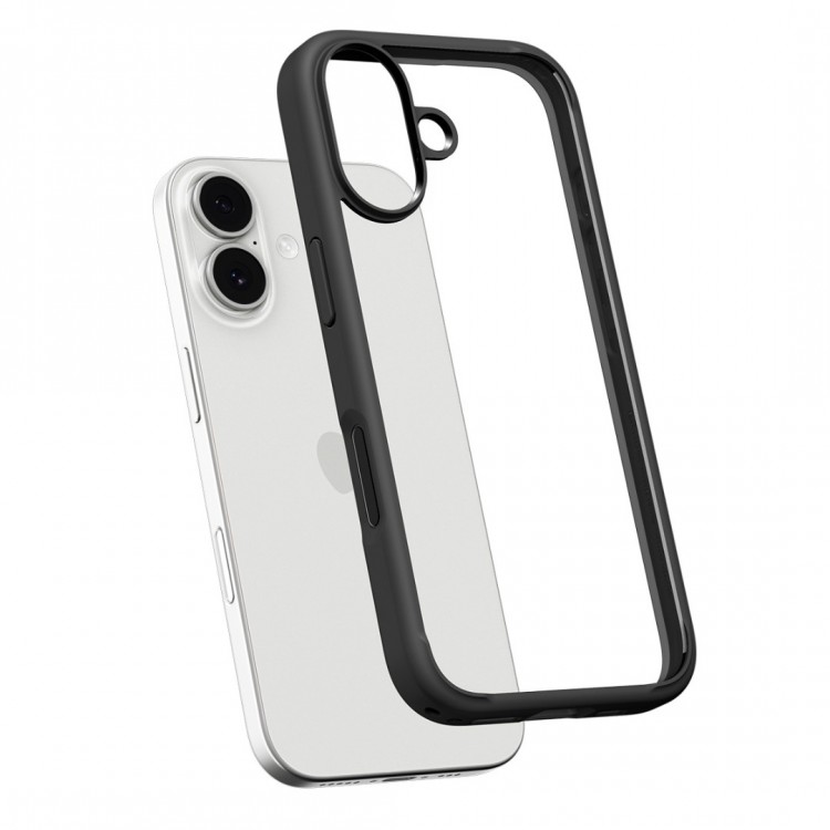 Θήκη Spigen SGP Ultra Hybrid για Apple iPhone 17 6.3 2025 - ΔΙΑΦΑΝΟ ΜΑΥΡΟ - ACS10377