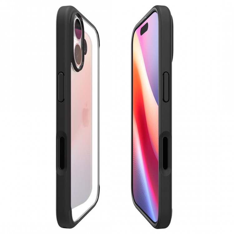 Θήκη Spigen SGP Ultra Hybrid για Apple iPhone 17 6.3 2025 - ΔΙΑΦΑΝΟ ΜΑΥΡΟ - ACS10377