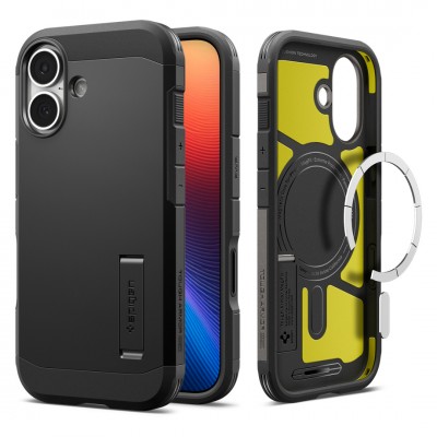 Θήκη Spigen SGP Tough Armor T MagFit MAGSAFE για Apple iPhone 17 6.3 5G 2025 - ΜΑΥΡΟ - ACS10391