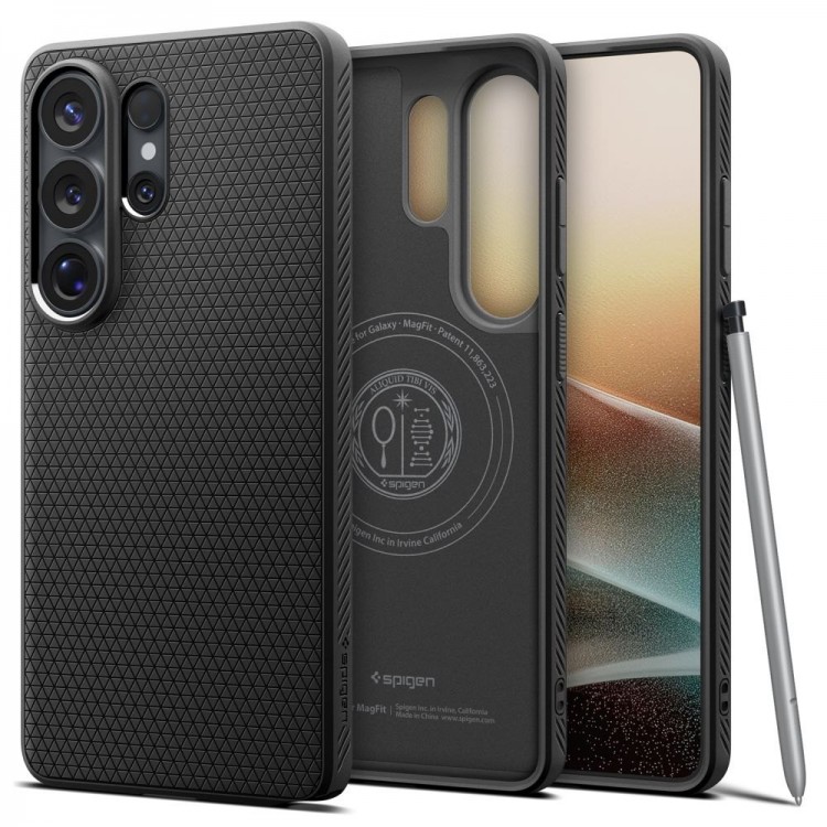 Θήκη Spigen SGP LIQUID AIR MAG MAGSAFE για Samsung Galaxy S26 ULTRA 5G 2026 - ΜΑΥΡΟ - ACS10674