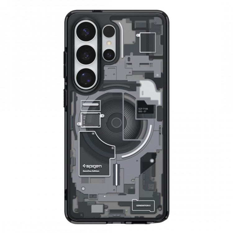 Θήκη Spigen SGP Ultra Hybrid MagFit MagSafe για Samsung Galaxy S26 ULTRA 5G 2026 - zero one ΜΑΥΡΟ - ACS10682