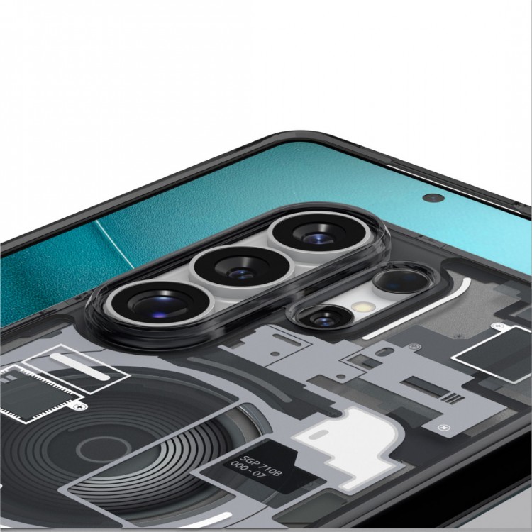 Θήκη Spigen SGP Ultra Hybrid MagFit MagSafe για Samsung Galaxy S26 ULTRA 5G 2026 - zero one ΜΑΥΡΟ - ACS10682