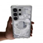 Θήκη Spigen SGP Ultra Hybrid MagFit MagSafe για Samsung Galaxy S26 ULTRA 5G 2026 - zero one ΛΕΥΚΟ - ACS10683