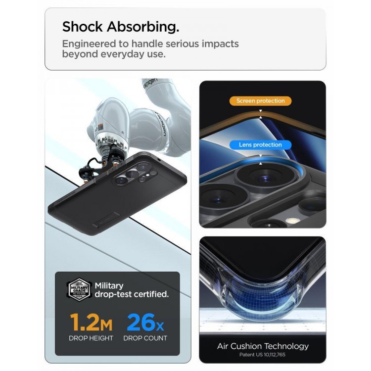 Θήκη SPIGEN SGP Tough Armor MagSafe για Samsung Galaxy S26 ULTRA 5G 2026 - ΜΑΥΡΟ - ACS10684