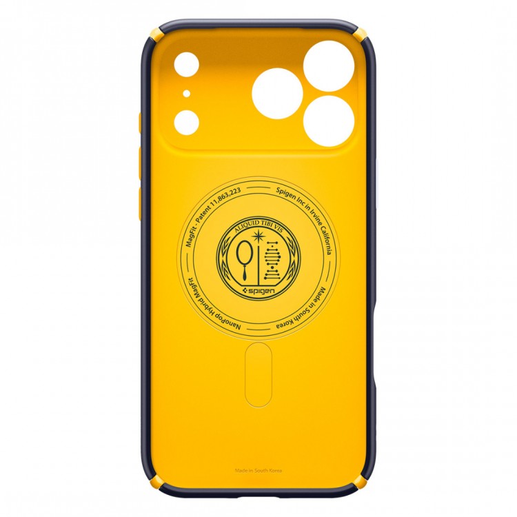 Θήκη Spigen SGP NANO POP Hybrid MagSafe για Apple 17 Pro 6.3 5G 2025 - Blueberry Navy ΜΠΛΕ - ACS11149