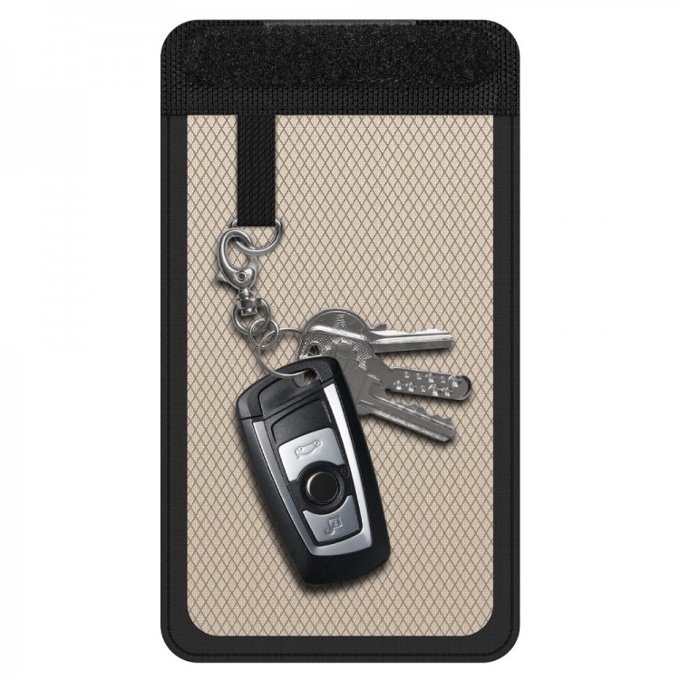 Spigen Klasden Πορτοφόλι,  RFIDShield Προστασία (CarKey) , KEYLESS RFID SIGNAL BLOCKER - ΜΑΥΡΟ - AFA03754