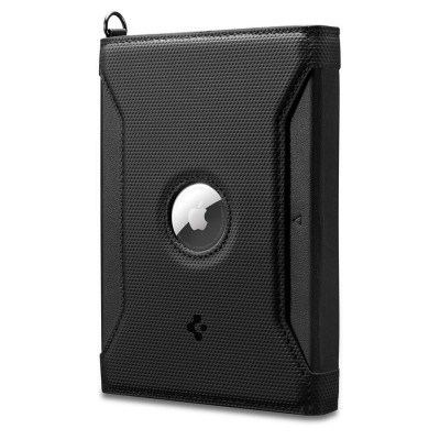Spigen SGP Universal AirTag Πορτοφόλι Διαβατηρίου/Ταυτότητας με RFID Προστασία και κάρτας SIM - ΜΑΥΡΟ - AFA08852
