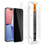 Spigen SGP Γυαλί προστασίας PRIVACY GLAS.tR EZ Fit SLIM CASE FRIENDLY για APPLE iPhone 15 Plus 6.7 2023 - ΔΙΑΦΑΝΟ - 1 TEM - AGL07119