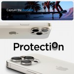 SPIGEN SGP OPTIK.TR EZ FIT CAMERA PROTECTOR Γυαλί προστασίας ΦΑΚΩΝ 9H για CAMERA LENS για Apple IPHONE 14 PRO/ 14 PRO MAX/ 15 PRO/ 15 PRO MAX/ 16 PRO/ 16 PRO MAX - ΛΕΥΚΟ TITANIUM - AGL07165 - 2-TEM