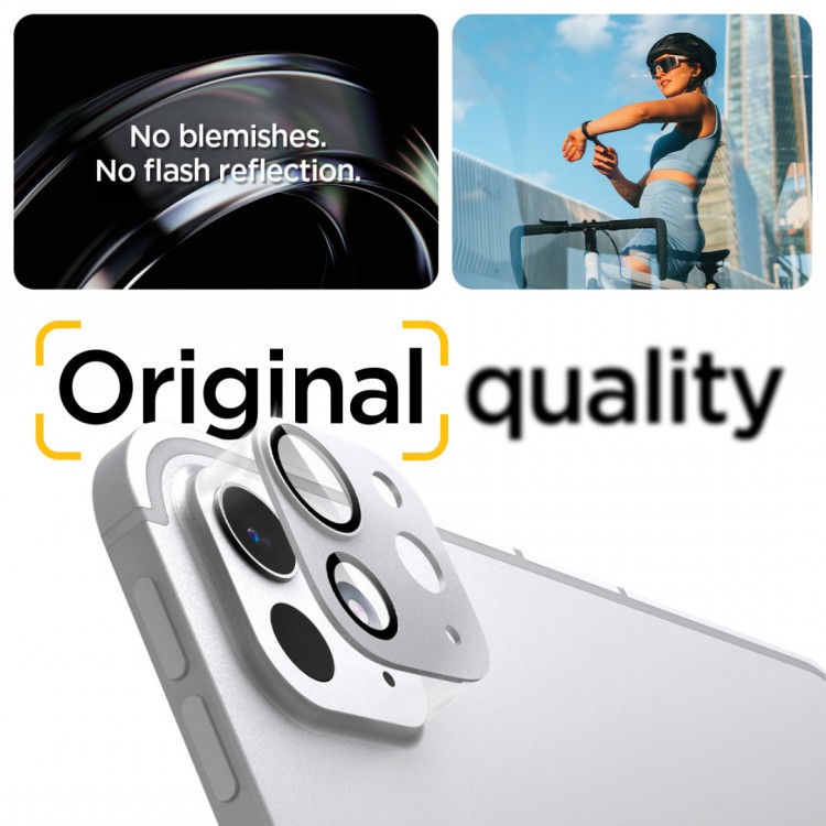 Spigen SGP GLAS.tR EZ Fit Optik Metal SLIM Camera Lens Γυαλί προστασίας 9h CAMERA για Αpple iPad Pro 13" 2024 / iPad Pro 11" 2024 - ΑΣΗΜΙ - AGL07796