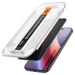 Spigen SGP Γυαλί προστασίας Privacy GLAS.tR EZ Fit SLIM CASE FRIENDLY για APPLE iPhone 16 PRO 6.3 2024, 2-TEM - ΔΙΑΦΑΝΟ - AGL07929