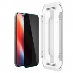 Spigen SGP Γυαλί προστασίας Privacy GLAS.tR EZ Fit SLIM CASE FRIENDLY για APPLE iPhone 16 PRO 6.3 2024, 2-TEM - ΔΙΑΦΑΝΟ - AGL07929