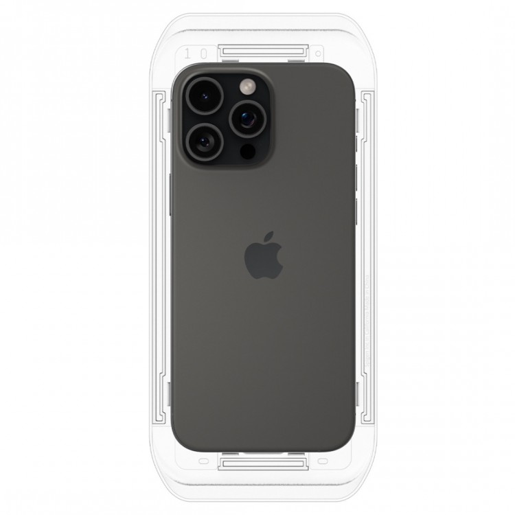 Spigen SGP Γυαλί προστασίας Privacy GLAS.tR EZ Fit SLIM CASE FRIENDLY για APPLE iPhone 16 PRO 6.3 2024, 2-TEM - ΔΙΑΦΑΝΟ - AGL07929