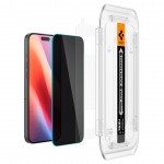 Spigen SGP Γυαλί προστασίας Privacy GLAS.tR EZ Fit SLIM CASE FRIENDLY για APPLE iPhone 16 PRO 6.3 2024, 2-TEM - ΔΙΑΦΑΝΟ - AGL07929