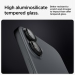 SPIGEN SGP OPTIK.TR EZ FIT CAMERA PROTECTOR Γυαλί προστασίας ΦΑΚΩΝ 9H για CAMERA LENS για Apple IPHONE 16 6.1/16 Plus 6.7 - ΜΑΥΡΟ - AGL07921 - 2-TEM