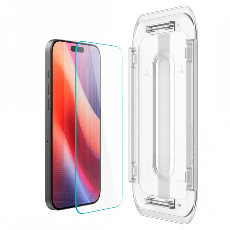 Spigen SGP Γυαλί προστασίας GLAS.tR EZ Fit SLIM CASE FRIENDLY για APPLE iPhone 16 PRO Max 6.9 2024 - ΔΙΑΦΑΝΟ - AGL07914