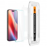 Spigen SGP Γυαλί προστασίας GLAS.tR EZ Fit SLIM CASE FRIENDLY για APPLE iPhone 16 PRO Max 6.9 2024 - ΔΙΑΦΑΝΟ - AGL07914