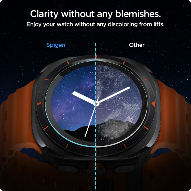 Spigen SGP Γυαλί Προστασίας GLAS.TR SLIM EZ FIT για SAMSUNG GALAXY Watch ULTRA - AGL08349 - 2 TEM - ΔΙΑΦΑΝΟ