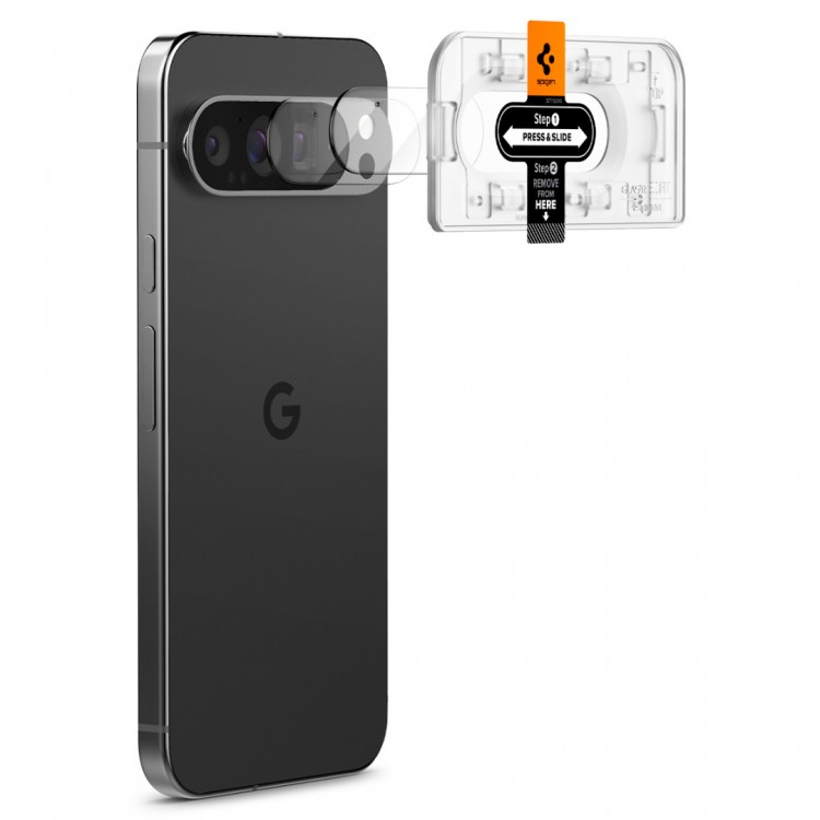 Spigen SGP GLAS.tR SLIM Optik Γυαλί προστασίας 9H Camera Lens για CAMERA για Google Pixel 9 Pro XL - ΔΙΑΦΑΝΟ - 2 τεμ. - AGL08446