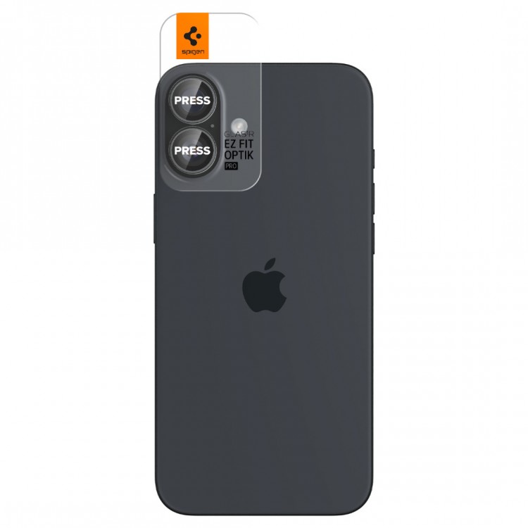 SPIGEN SGP OPTIK.TR EZ FIT CAMERA PROTECTOR Γυαλί προστασίας ΦΑΚΩΝ 9H για CAMERA LENS για Apple IPHONE 16 6.1/16 Plus 6.7 - ΔΙΑΦΑΝΟ - AGL08531- 2-TEM