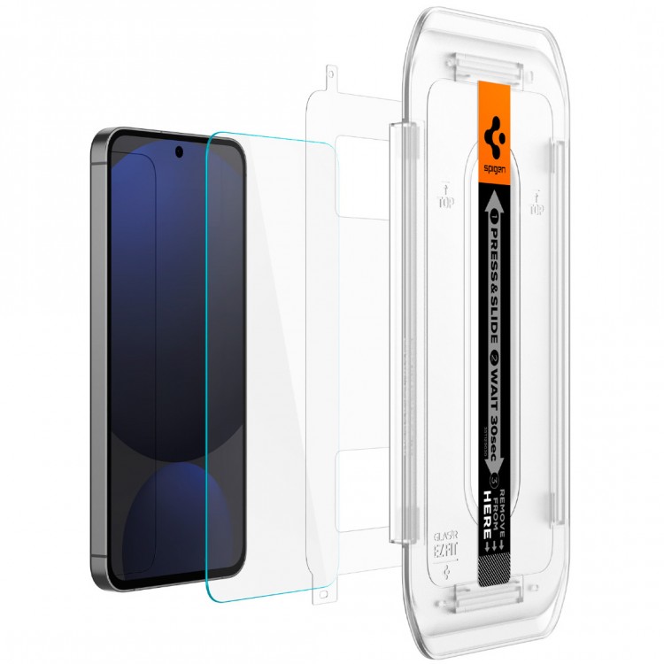 Spigen SGP Γυαλί προστασίας ALM GLAS.tR SLIM FC για SAMSUNG GALAXY S24 FE / GALAXY A56 5G - 2 TEM - ΔΙΑΦΑΝΟ - AGL08729