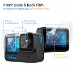 Spigen SGP Glass tR SLIM 9H Multi Pack F2P/L2P for GoPro Hero series 9,10,11 4K - 4 Τεμ. - AGL09190