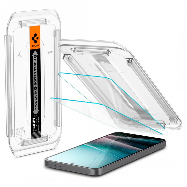 Spigen SGP Γυαλί προστασίας ALM GLAS.tR SLIM FC για SAMSUNG GALAXY A36 5G - 2 TEM - ΔΙΑΦΑΝΟ - AGL09202