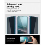 Spigen SGP Γυαλί προστασίας GLAS.tR SLIM HD PRIVACY για SAMSUNG GALAXY S25+ PLUS 2025 /S24+ PLUS 5G 2024 , 2 TEM - ΔΙΑΦΑΝΟ - AGL09307