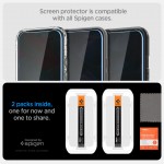 Spigen SGP Γυαλί προστασίας Privacy GLAS.tR ”EZ FIT” 2-PACK SLIM FC για Google Pixel 9 Pro XL , 2 TEM - ΔΙΑΦΑΝΟ - AGL09313