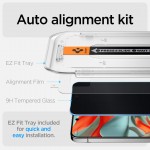 Spigen SGP Γυαλί προστασίας Privacy GLAS.tR ”EZ FIT” 2-PACK SLIM FC για Google Pixel 9 Pro XL , 2 TEM - ΔΙΑΦΑΝΟ - AGL09313
