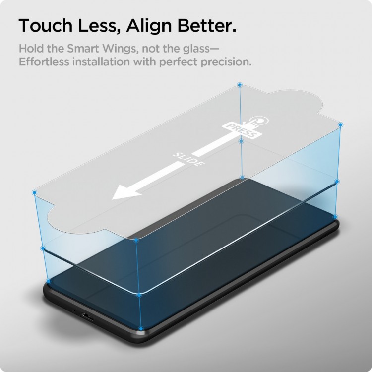 SPIGEN SGP TEMPERED GLASS GLAS.TR SLIM 2-PACK for SAMSUNG GALAXY XCOVER 7 / 7 PRO - 2 ΤΕΜ - AGL09407 - ΔΙΑΦΑΝΟ 