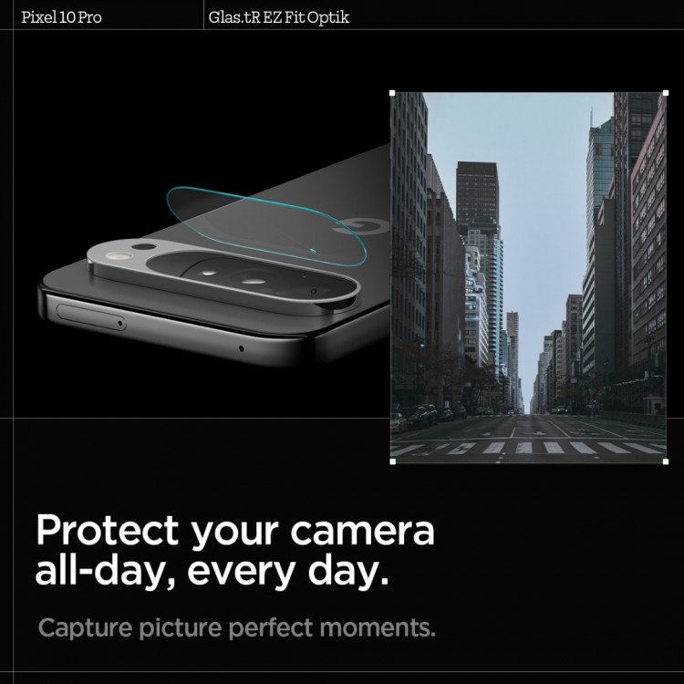 Spigen SGP GLAS.tR EZ FIT Optik PRO Γυαλί προστασίας 9H Camera Lens για CAMERA για Google Pixel 10 PRO 2025 - ΔΙΑΦΑΝΟ - 2 τεμ. - AGL09662