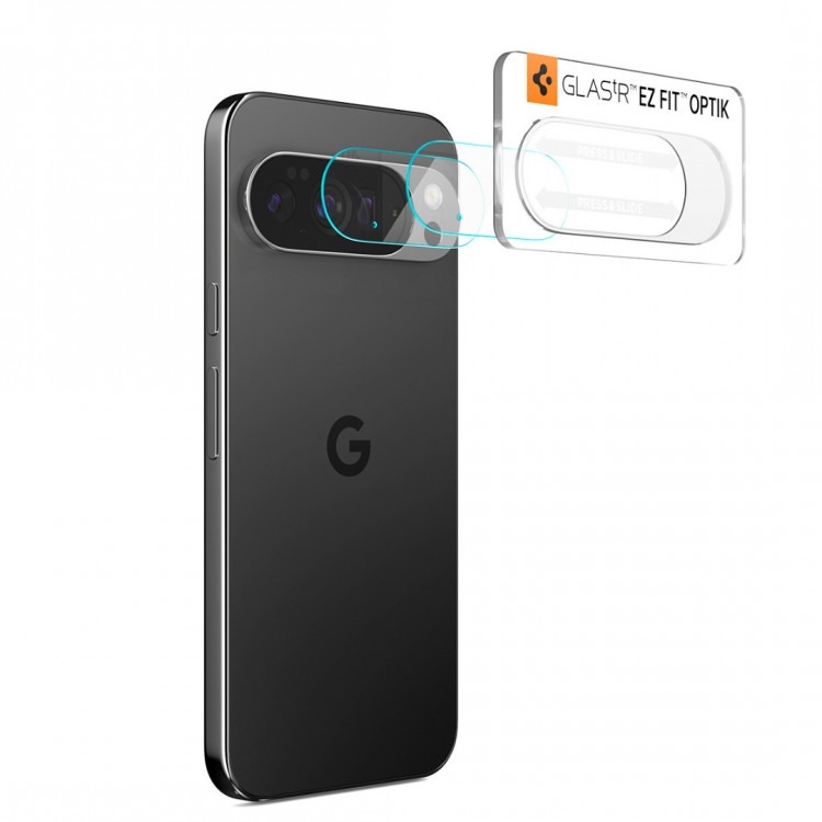 Spigen SGP GLAS.tR EZ FIT Optik PRO Γυαλί προστασίας 9H Camera Lens για CAMERA για Google Pixel 10 PRO 2025 - ΔΙΑΦΑΝΟ - 2 τεμ. - AGL09662