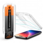 Spigen SGP Γυαλί προστασίας Privacy GLAS.tR EZ Fit Pro HD 1 Pack CASE FRIENDLY για APPLE iPhone 16 PRO MAX 6.9 2024/ 17 PRO MAX 6.9 2025 - ΔΙΑΦΑΝΟ - AGL10096
