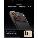 SPIGEN SGP OPTIK.TR EZ FIT CAMERA PROTECTOR Γυαλί προστασίας ΦΑΚΩΝ 9H για CAMERA LENS για Apple IPHONE 17/16/15/14 Pro & iPhone 17/16/15/14 Pro Max - ΠΟΡΤΟΚΑΛΙ - AGL10123 - 2-TEM