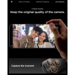 SPIGEN SGP OPTIK.TR EZ FIT CAMERA PROTECTOR Γυαλί προστασίας ΦΑΚΩΝ 9H για CAMERA LENS για Apple IPHONE 17/16/15/14 Pro & iPhone 17/16/15/14 Pro Max - ΠΟΡΤΟΚΑΛΙ - AGL10123 - 2-TEM